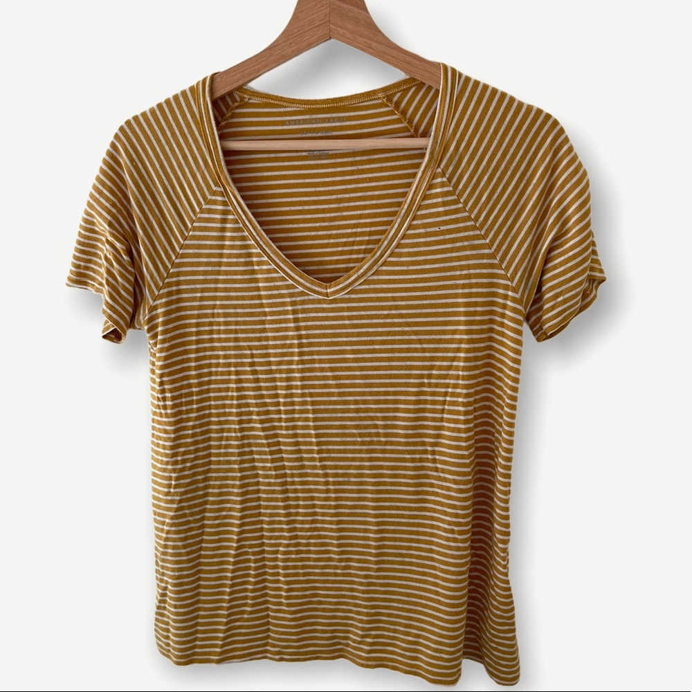 American Eagle Soft & Sexy Short Sleeve Stripe Tee